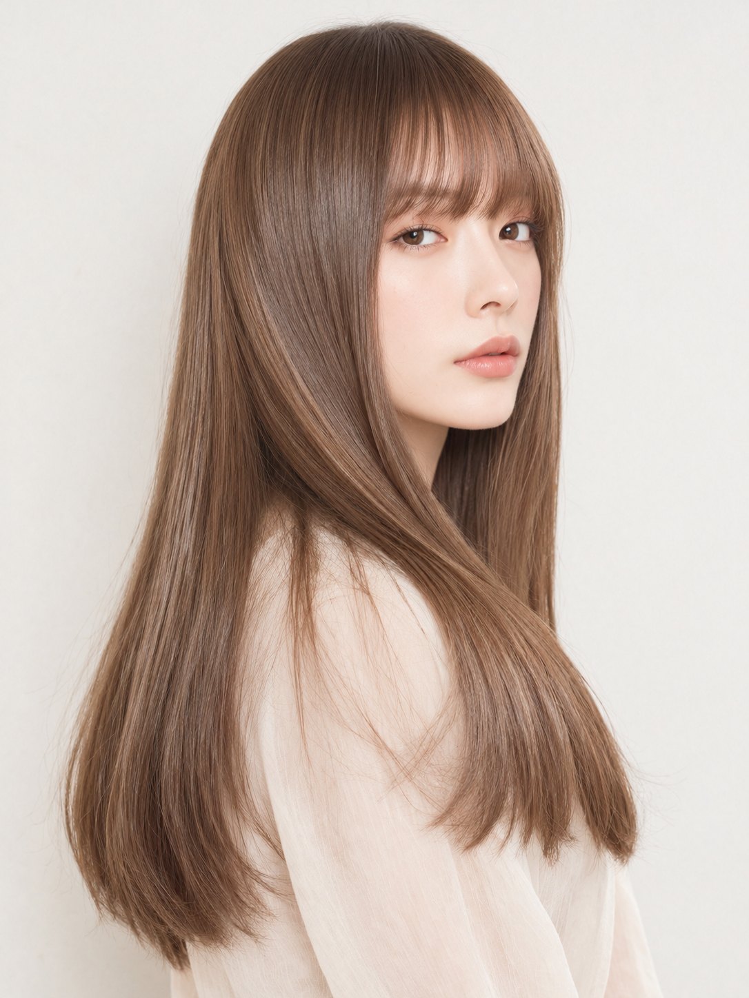 HAIR:艶髪のクローズアップ