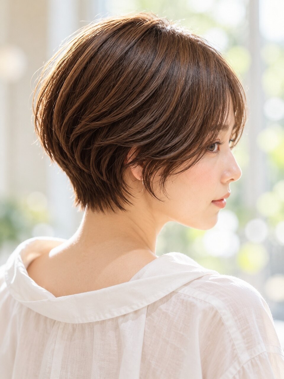 まるみショートボブ