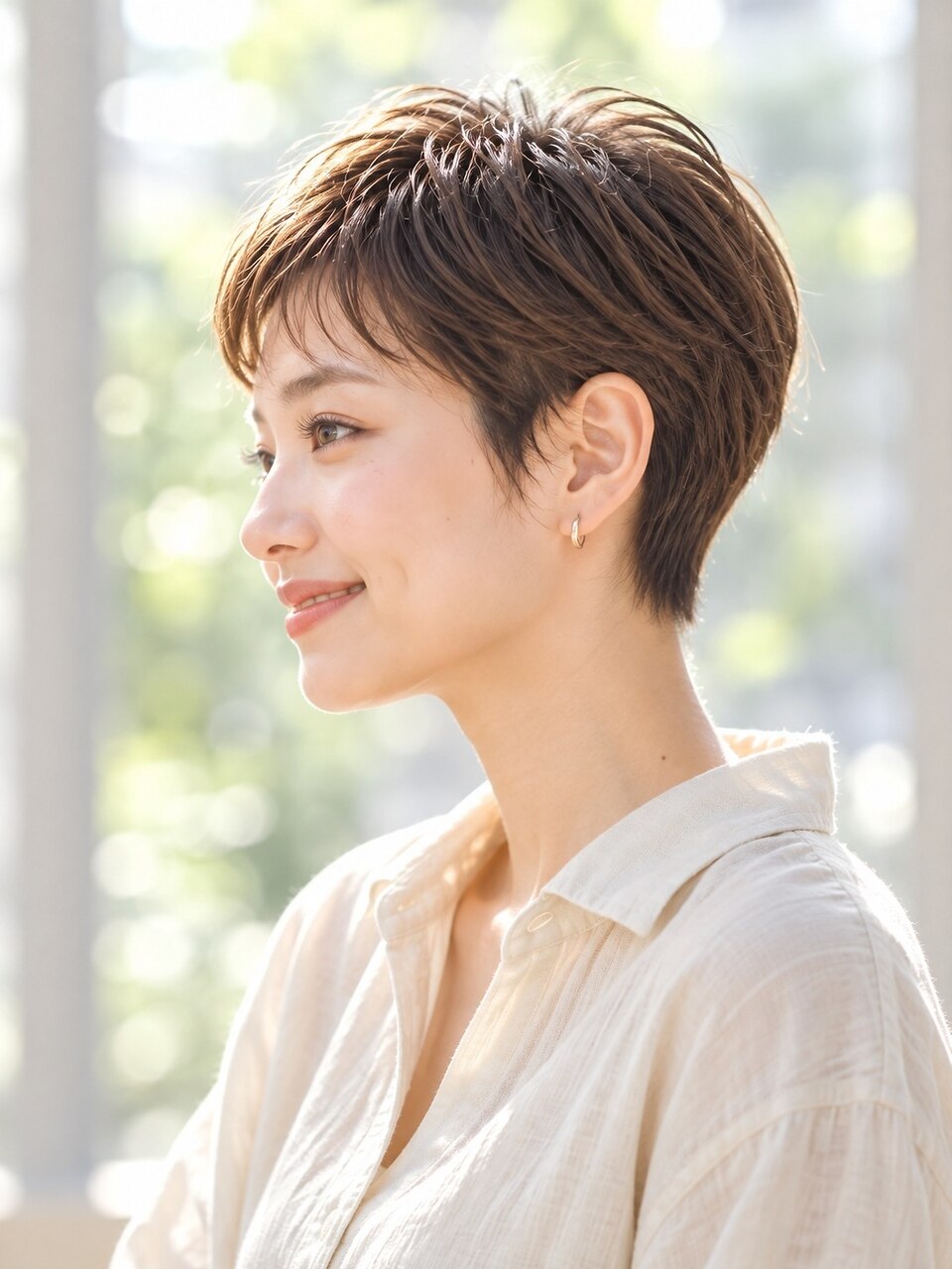 大人ベリーショート(正面)